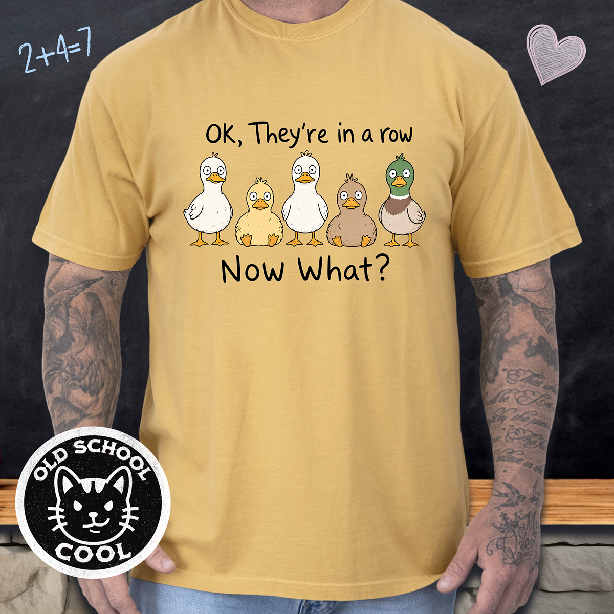 Ducks in a Row Tee