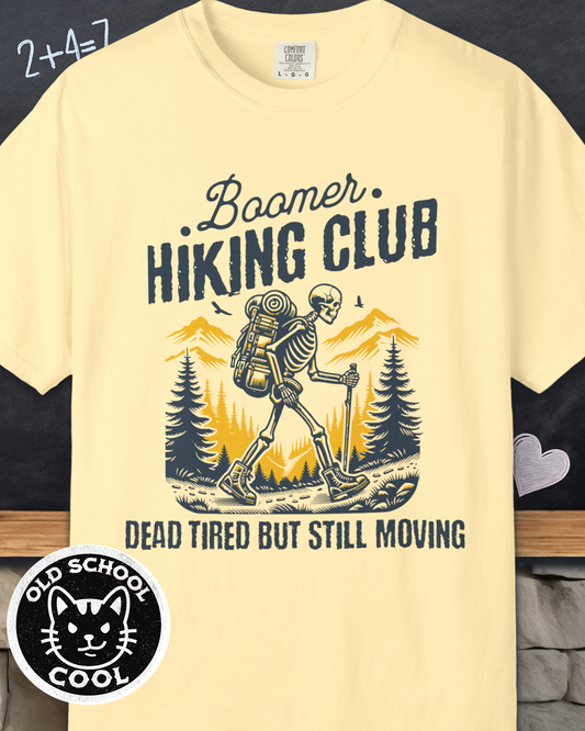 Boomer Hiking Club Skeleton Tee