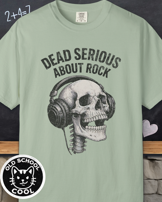 Serious Rock Skull Tee
