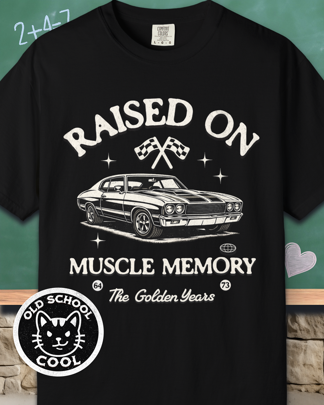 Raised on Muscle Memory Tee