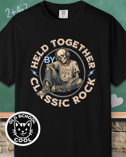 Held Together Classic Rock Tee - Front Graphic