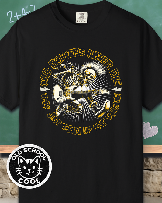 Old Rockers Tee - Front Graphic