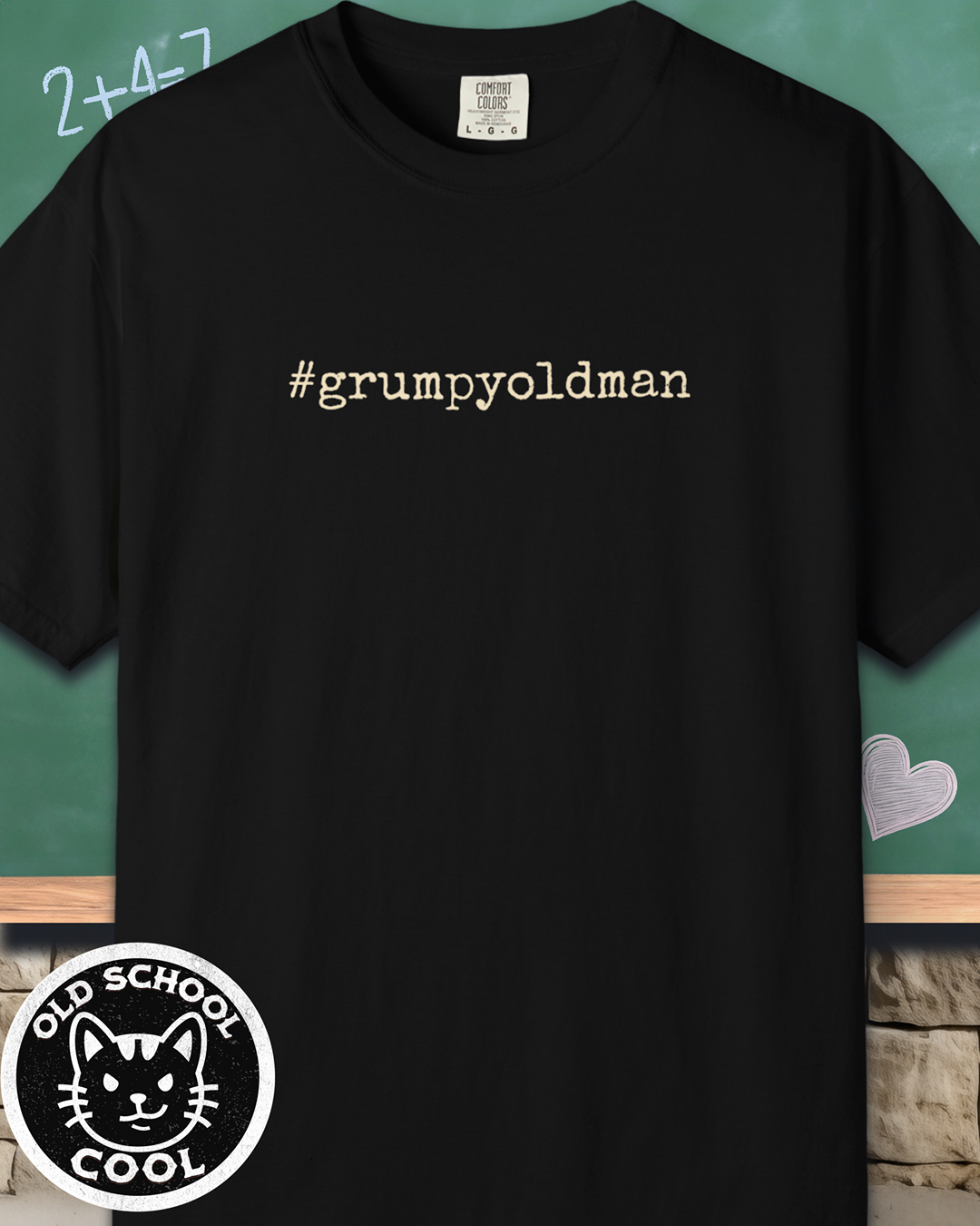 #grumpyoldman Tee