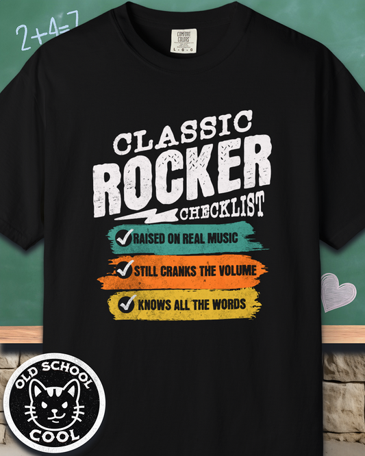 Classic Rocker Checklist Tee