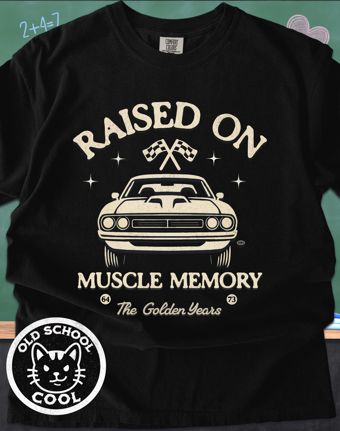 Raised on Muscle Memory Tee