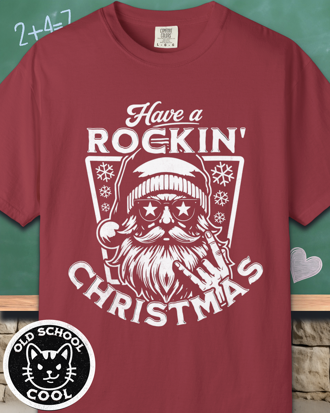 Rockin' Santa Tee
