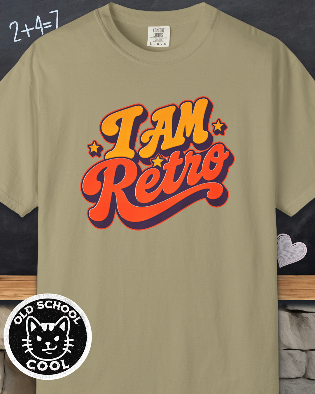 I Am Retro Tee