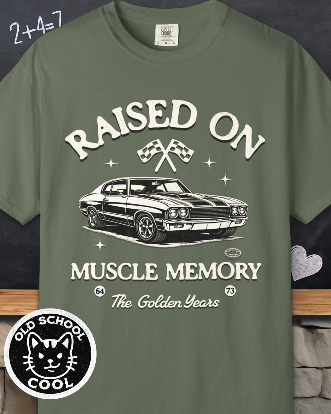 Raised on Muscle Memory Tee