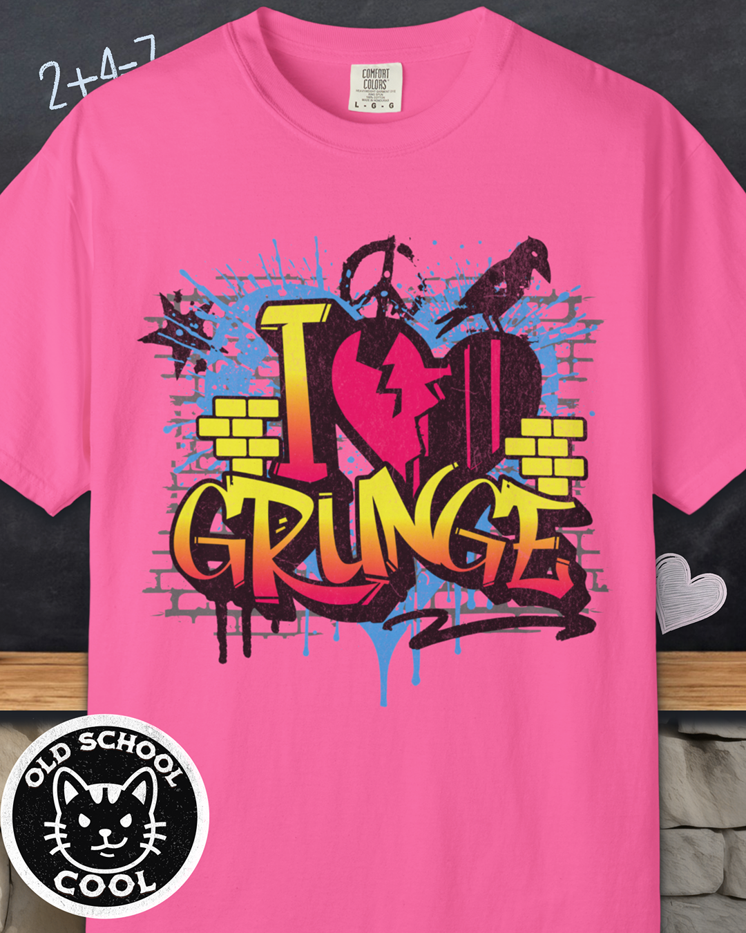 Graffiti Grunge Tee