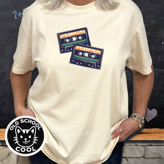 Side A: Loud Rock Cassette Tee