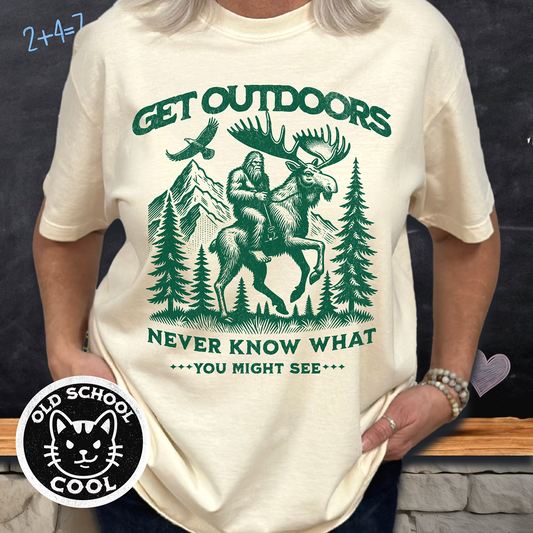 Get Outdoors Sasquatch Tee
