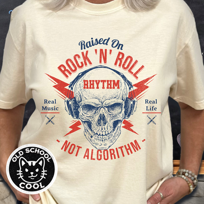 Rock 'N' Roll Rhythm Tee - Front Design