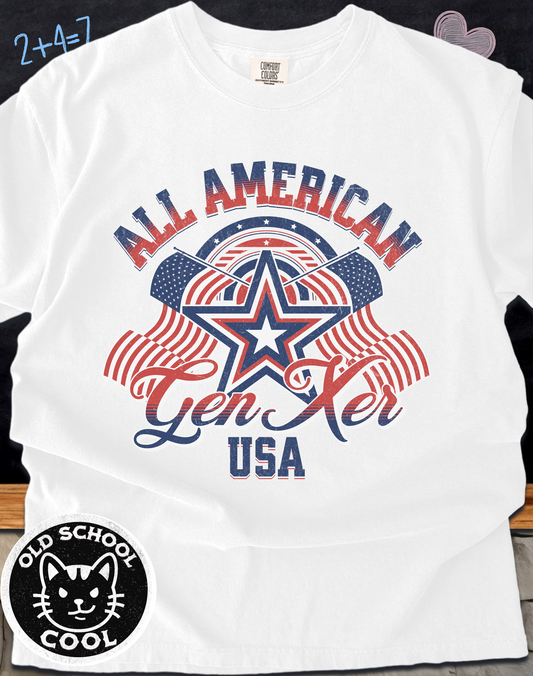 All American Gen Xer Tee