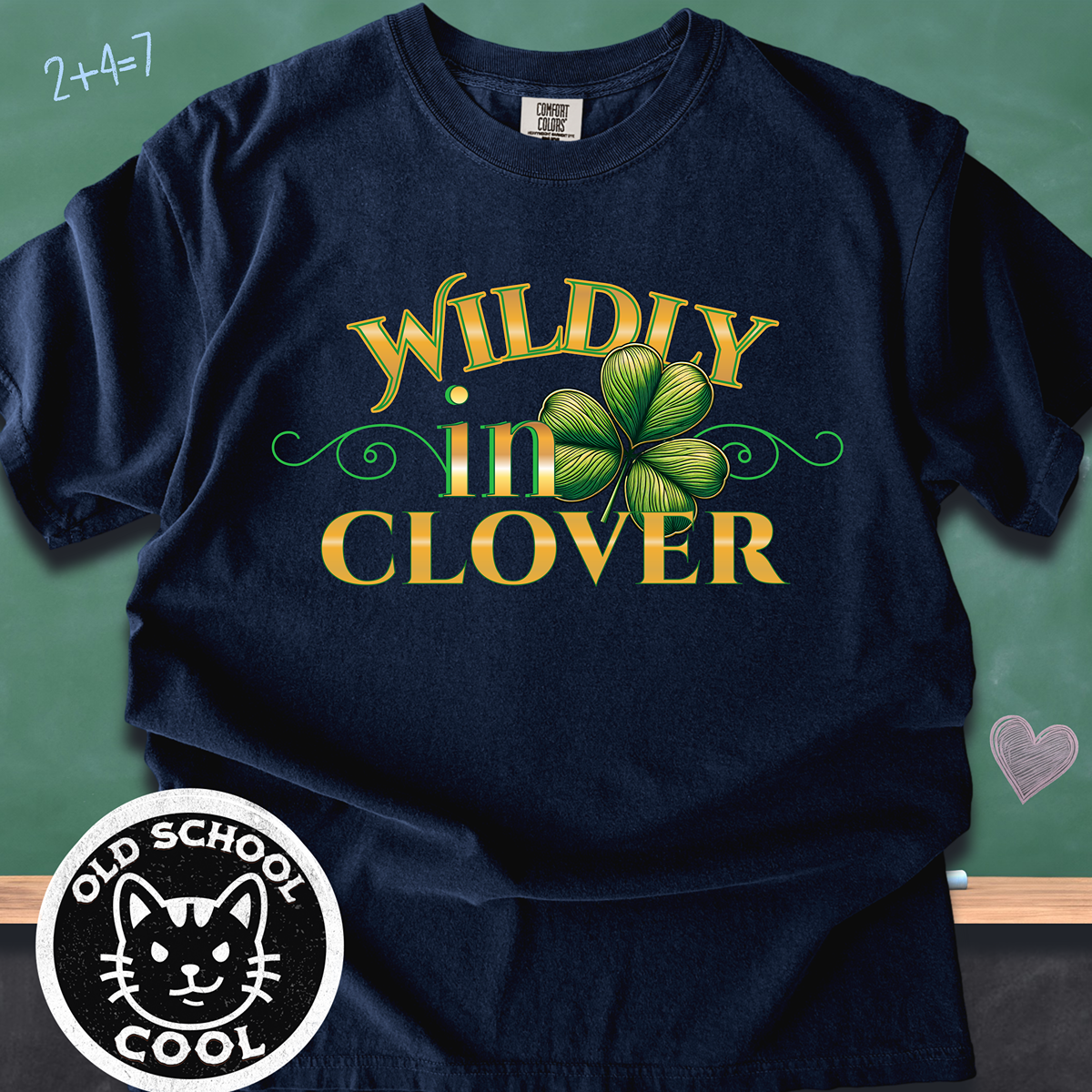 Wildly in Clover St. Patrick's Day Tee