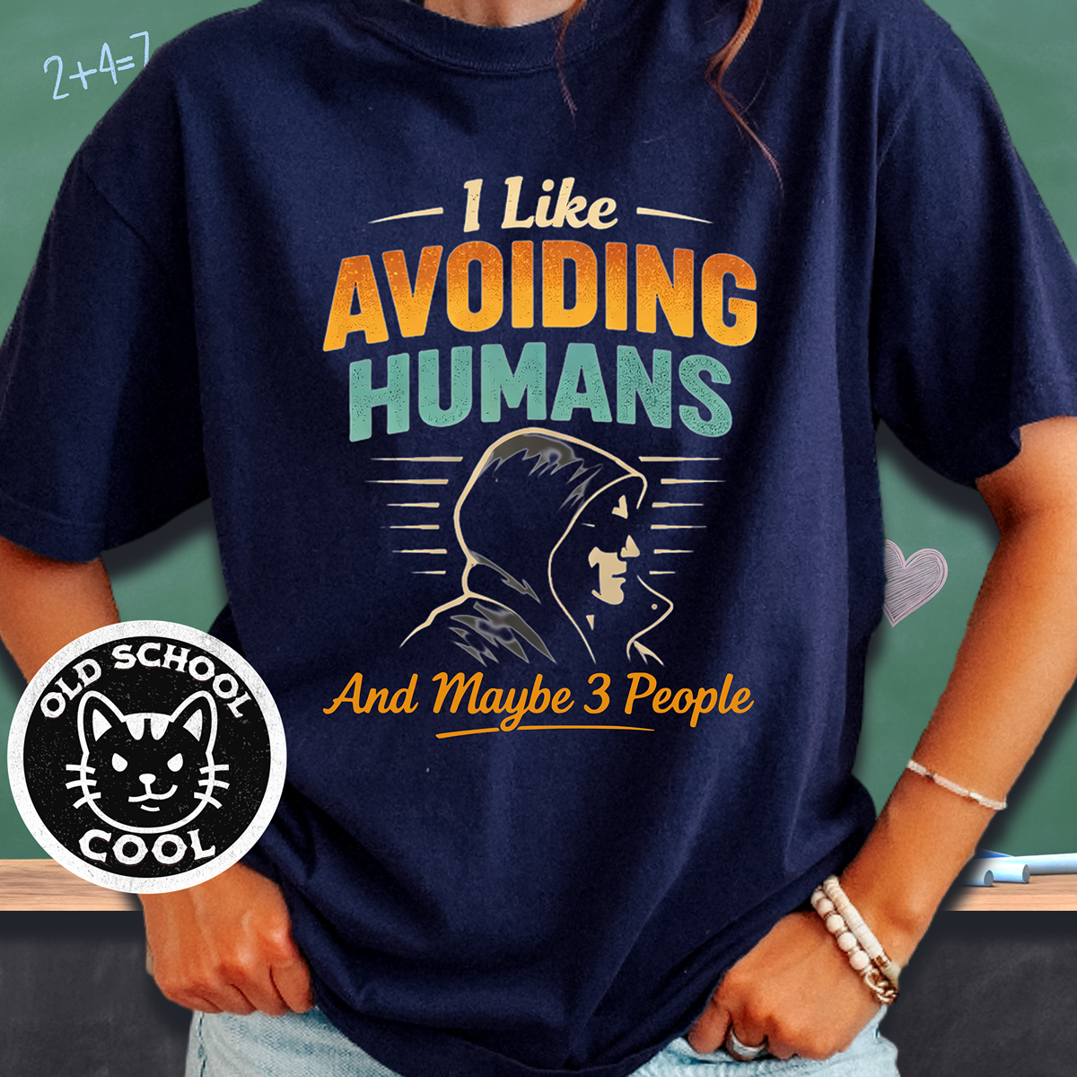 I Like Avoiding Humans & Maybe 3 People Tee