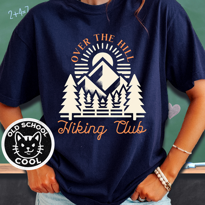 Over the Hill Hiking Club Mountain Tee