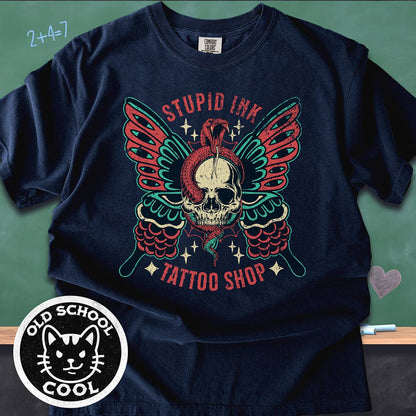 Stupid Ink Tattoo Shop Vintage Tee
