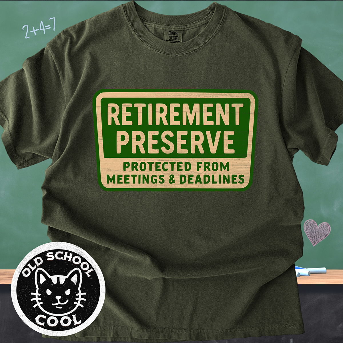 Retirement Preserve State Park Style Tee