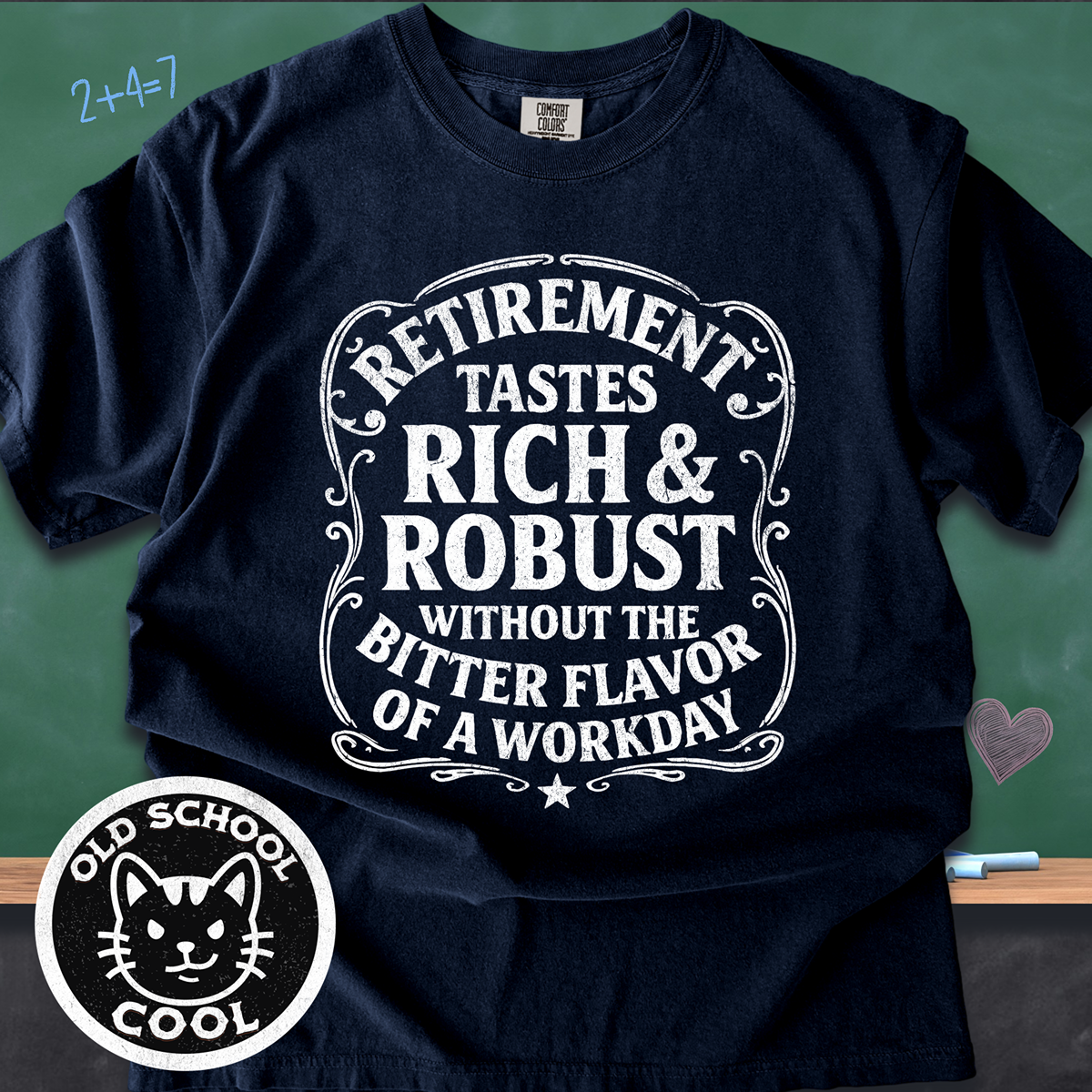 Rich Robust Retirement Label T-shirt