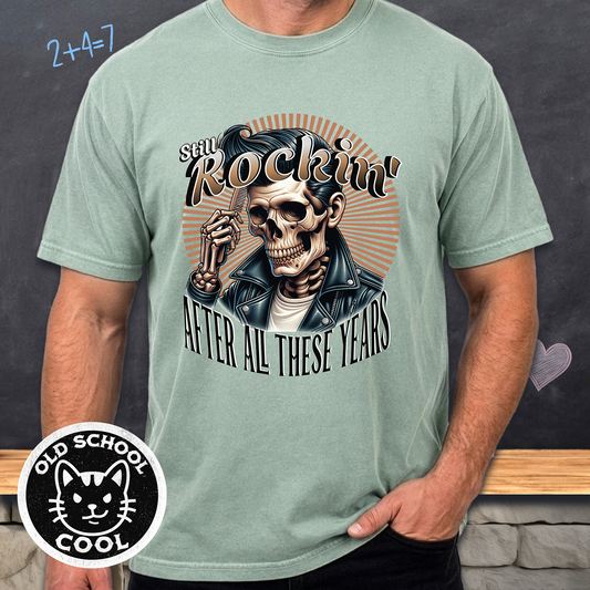 Still Rockin' Greaser Tee