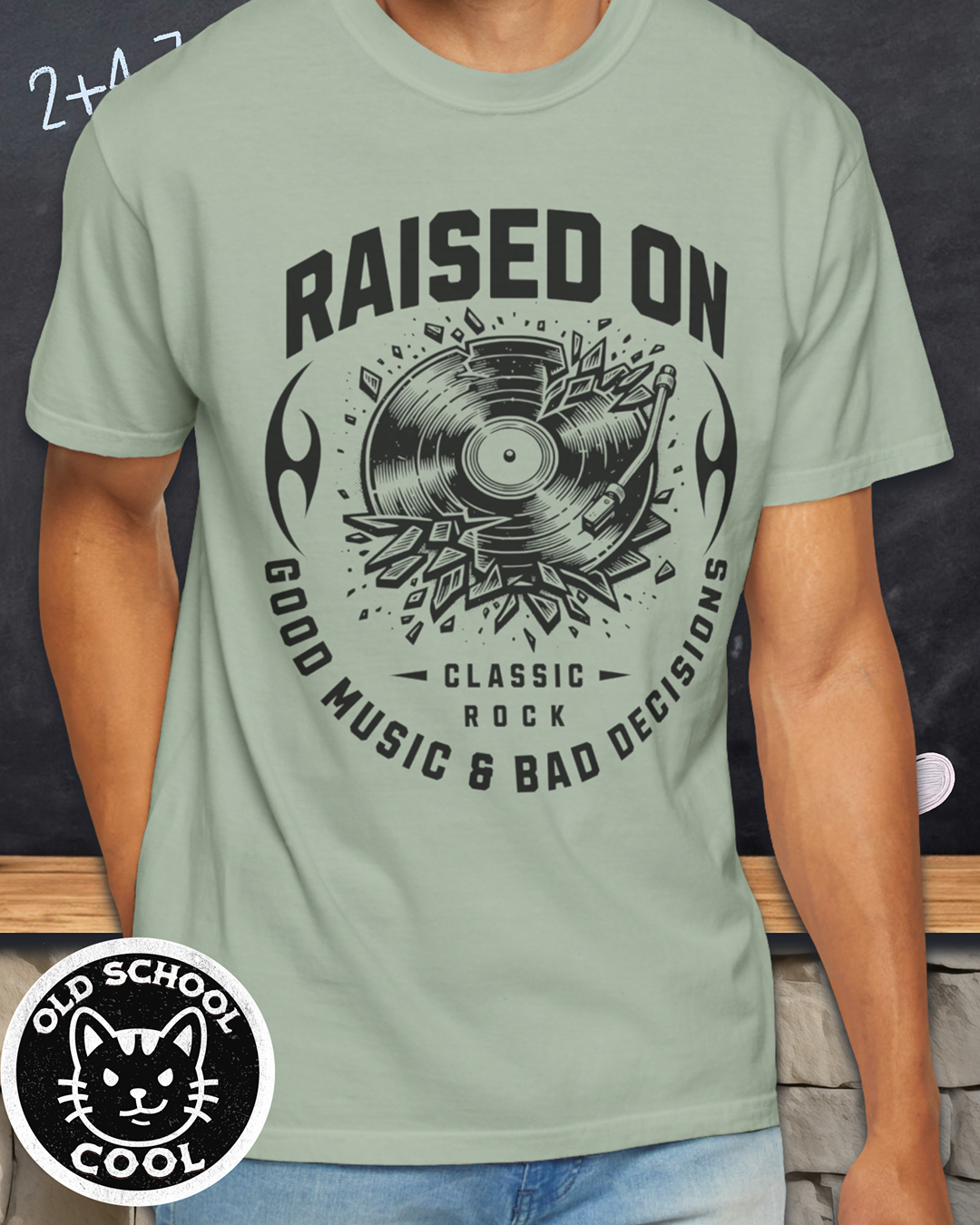 Good Music & Bad Decisions Tee - Front Graphic