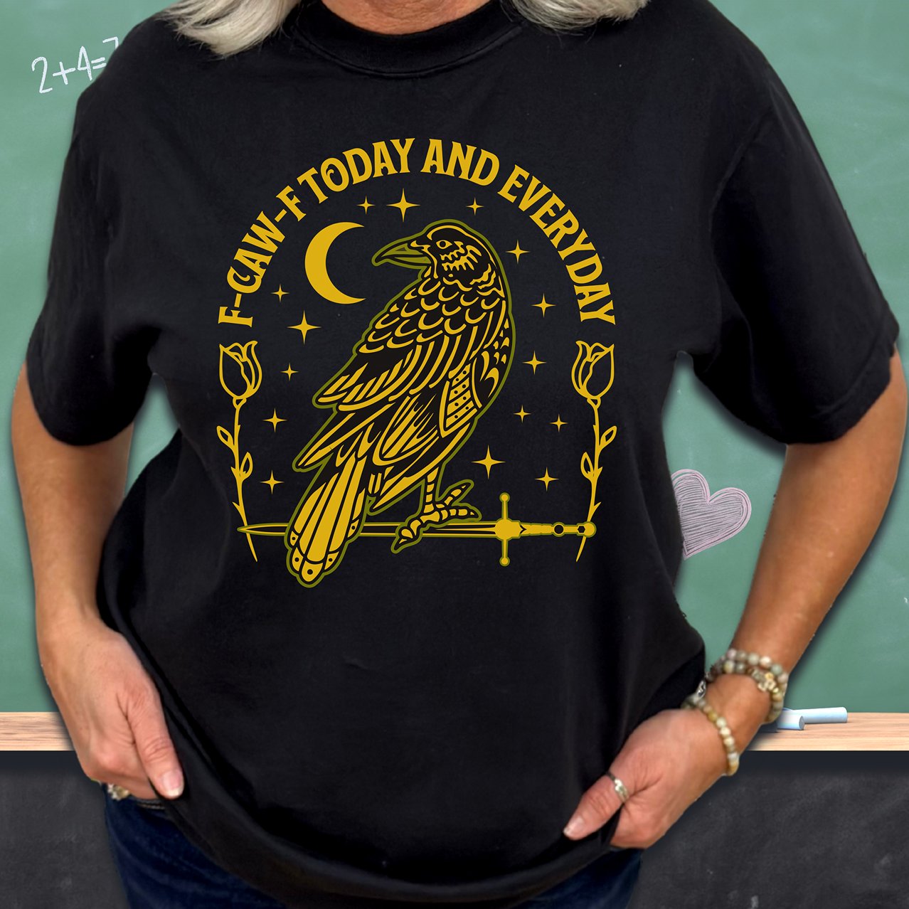 F-Caw-F Today & Everyday Crow Tee