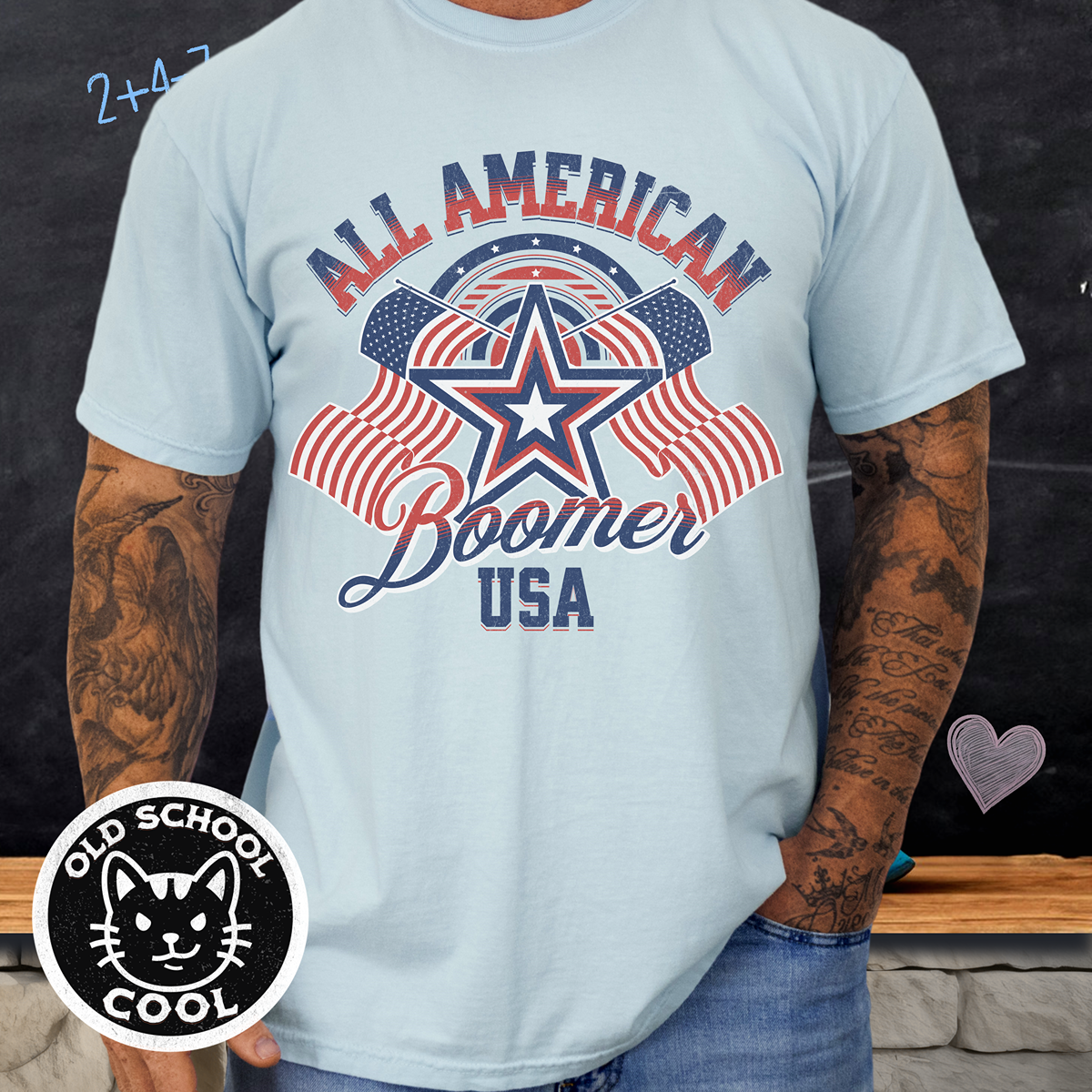 All American Boomer Tee