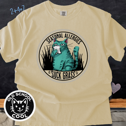 Funny Allergy Cat T-shirt