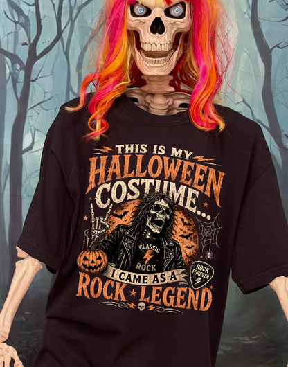 Rock Costume Halloween Tee
