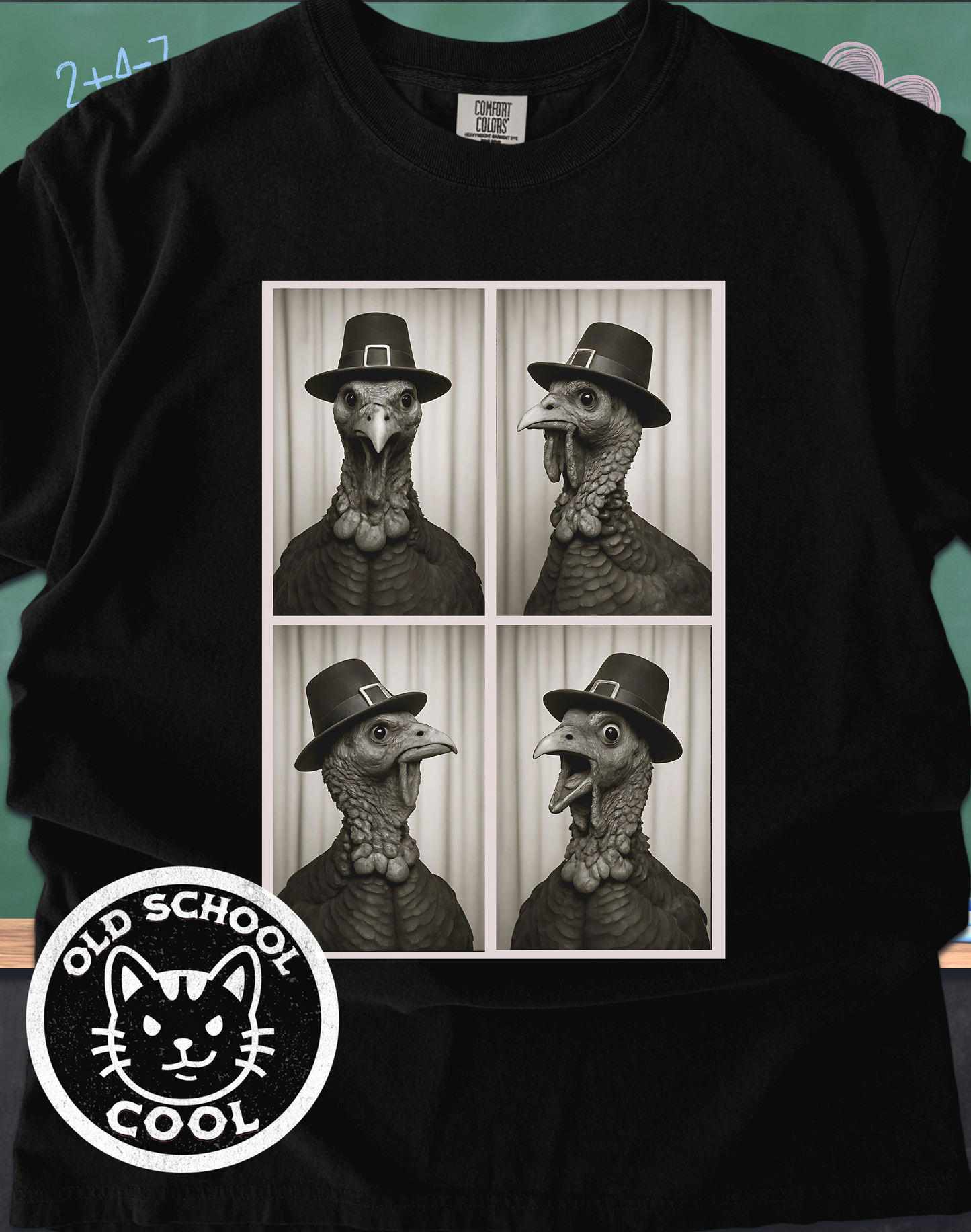 Turkey Photobooth Tee - Thanksgiving Tee