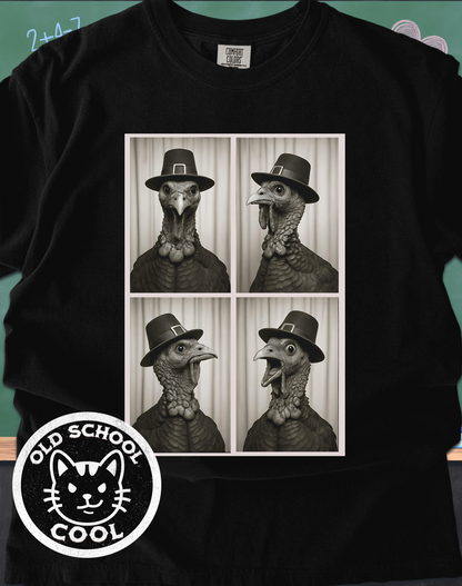 Turkey Photobooth Tee - Thanksgiving Tee