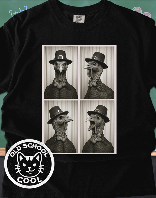 Turkey Photobooth Tee - Thanksgiving Tee