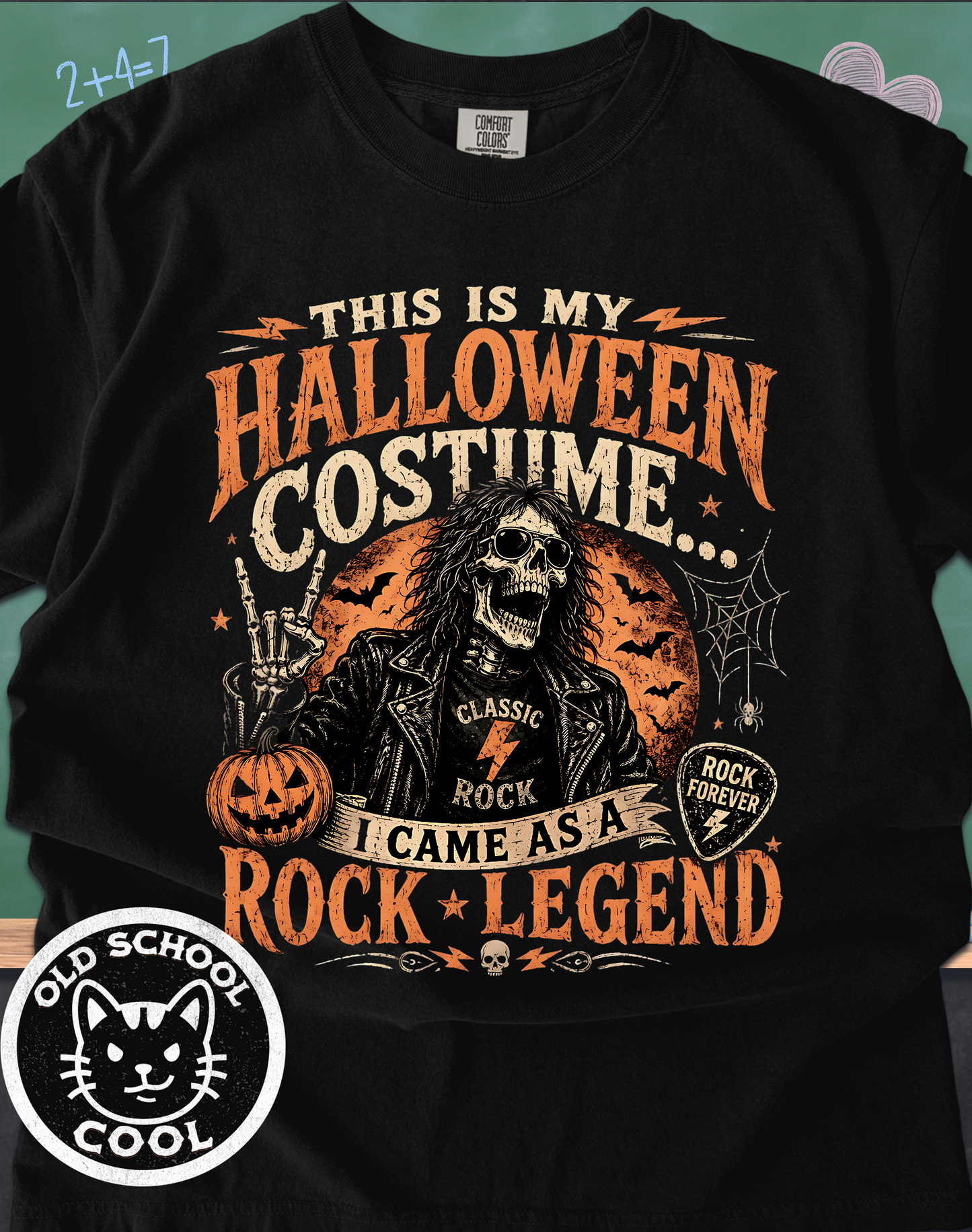 Rock Costume Halloween Tee