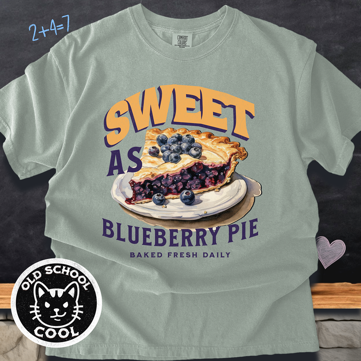 Sweet As Blueberry Pie Tee
