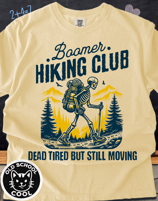 Boomer Hiking Club Skeleton Tee