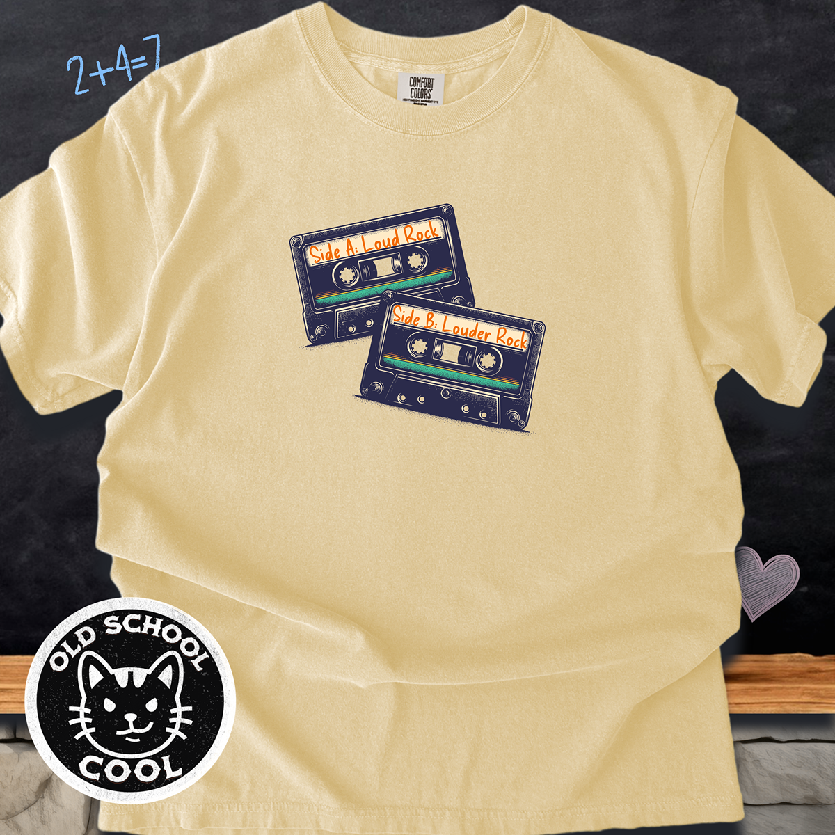 Side A: Loud Rock Cassette Tee
