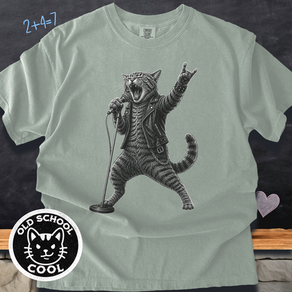 Rock Cat Singer Tee