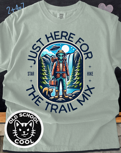 Trail Mix Hiking Alien Tee