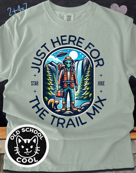Trail Mix Hiking Alien Tee
