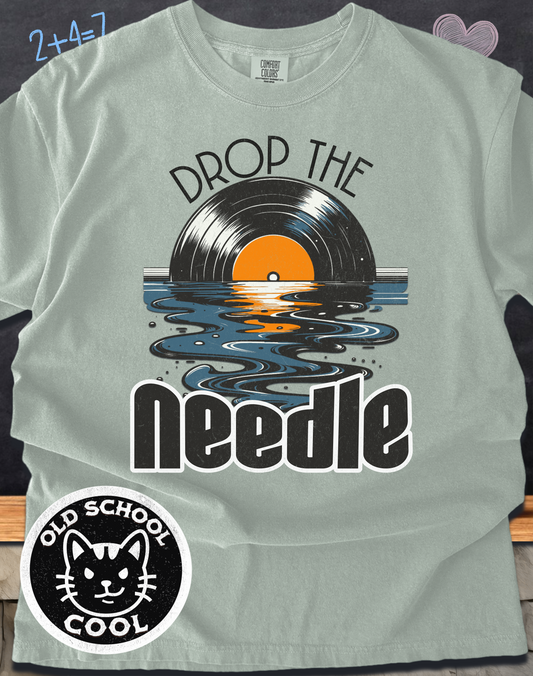 Needle Drop Vinyl Melt Tee