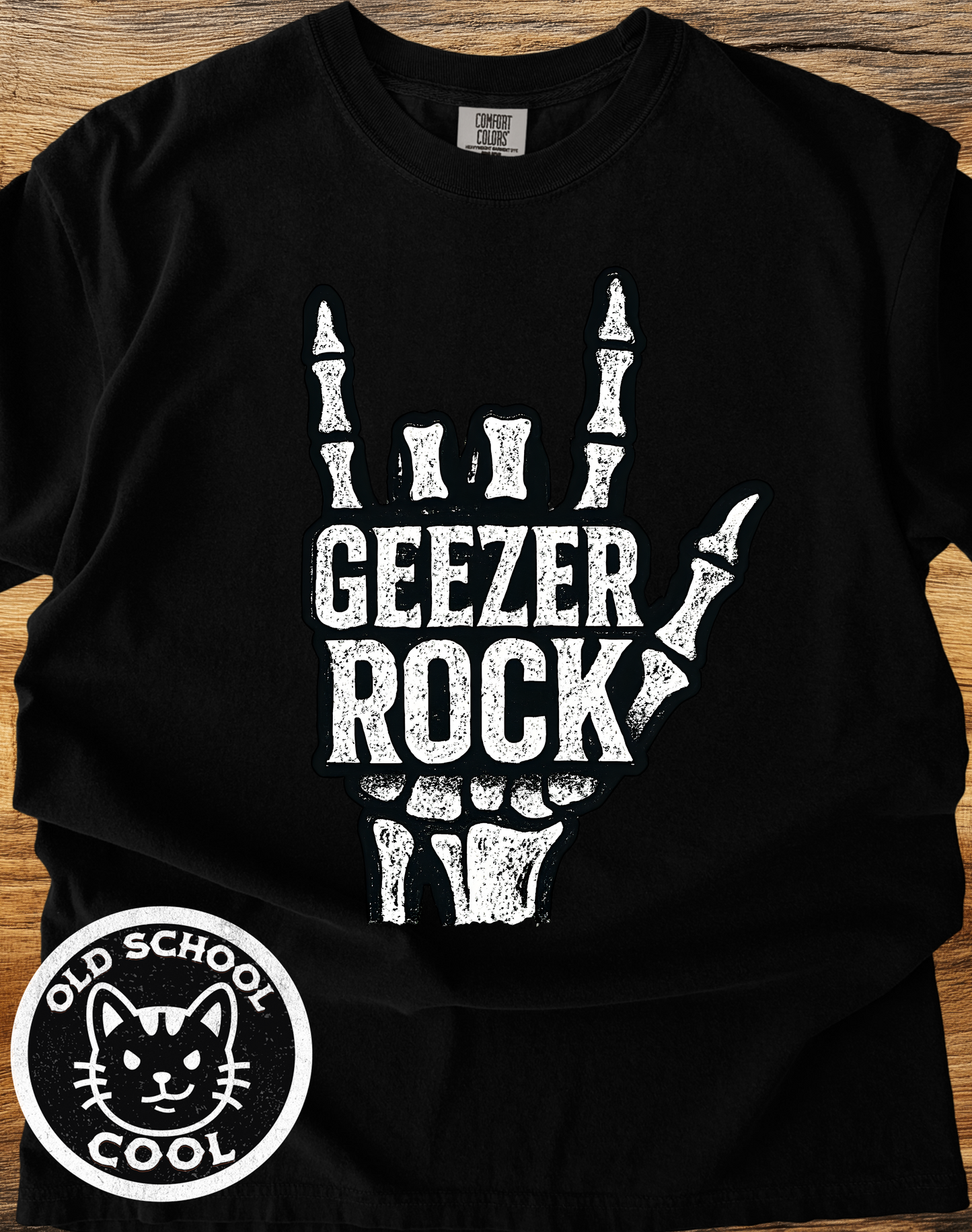 Geezer Rock Skeleton Love Tee