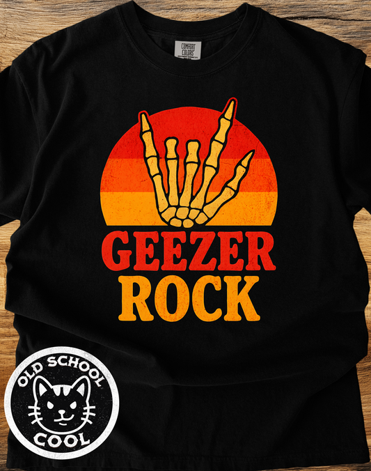 Geezer Rock Skeleton Love Tee