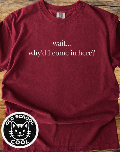 Why'd I Come In Here? Tee