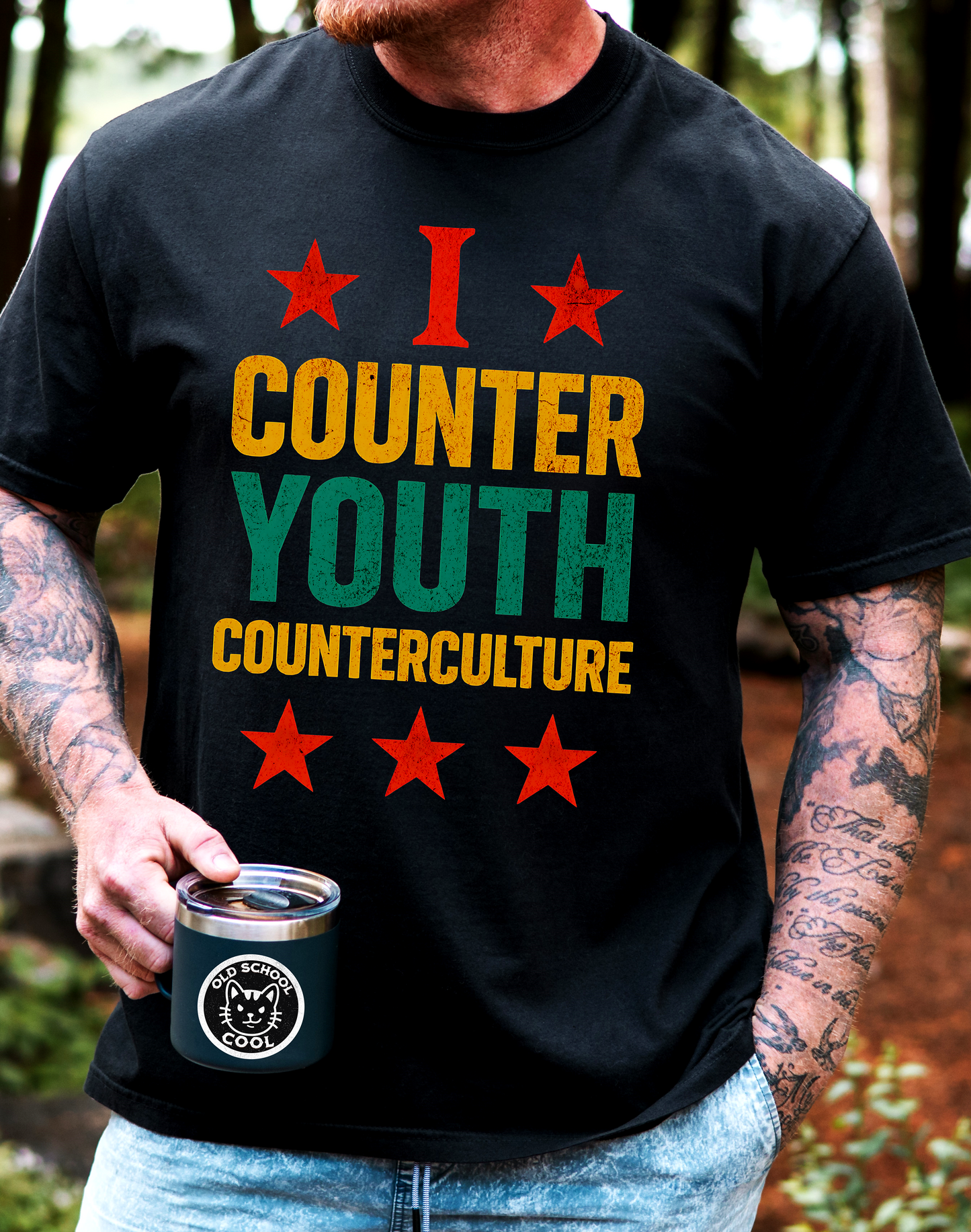 Counter Youth Counterculture Tee