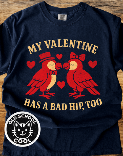 Bad Hip Lovebirds Valentine Tee