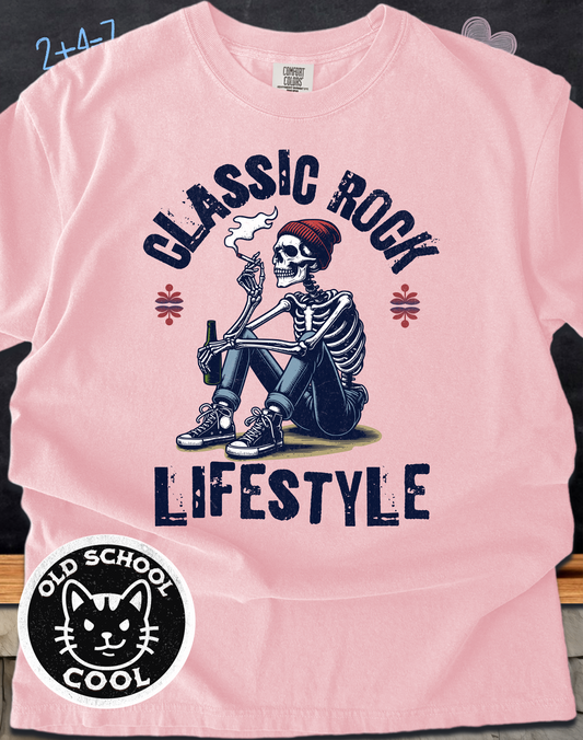 Classic Rock Lifestyle Skeleton Tee