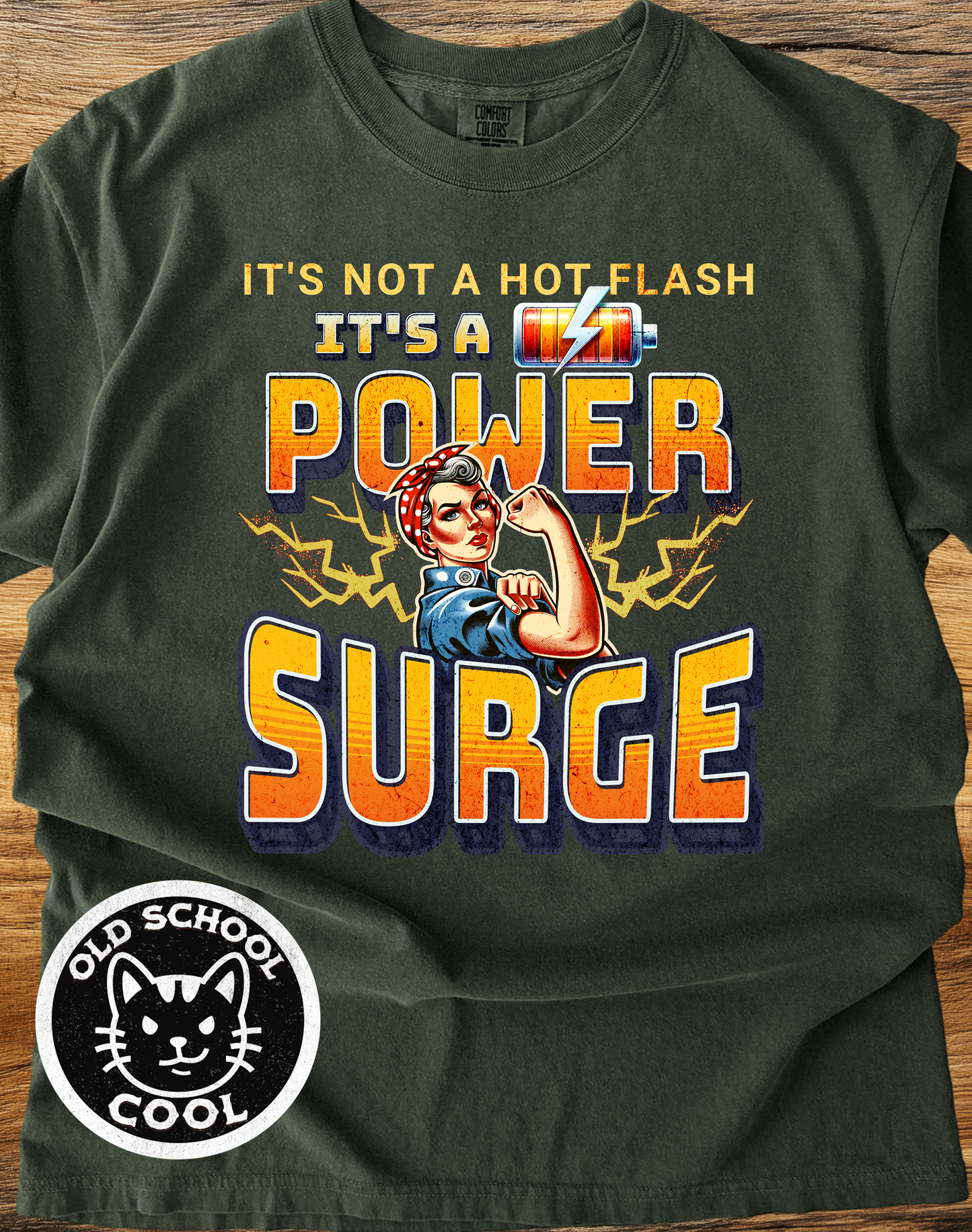 Hot Flash Power Surge Tee