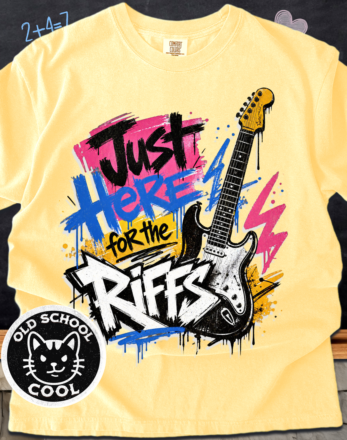 Graffiti Riffs Tee