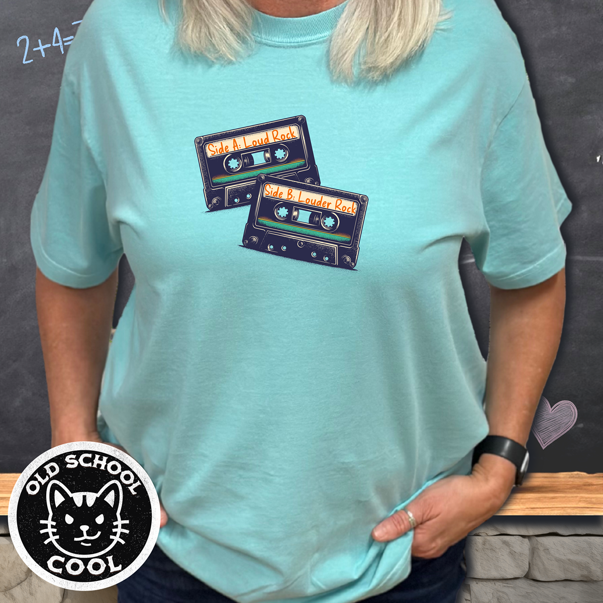 Side A: Loud Rock Cassette Tee