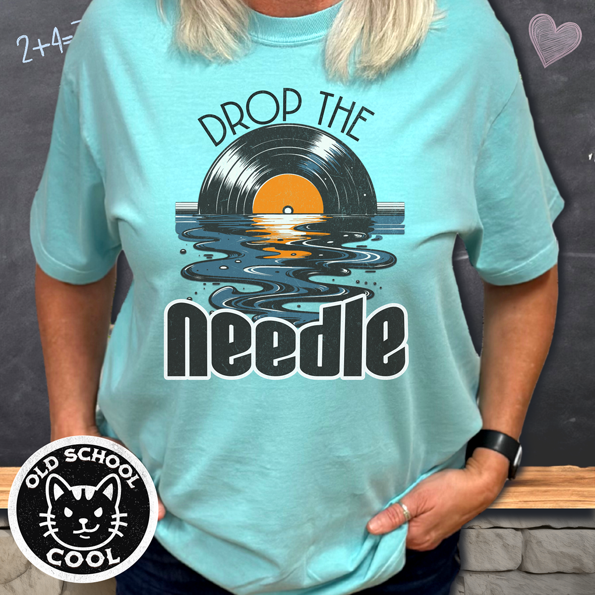 Needle Drop Vinyl Melt Tee